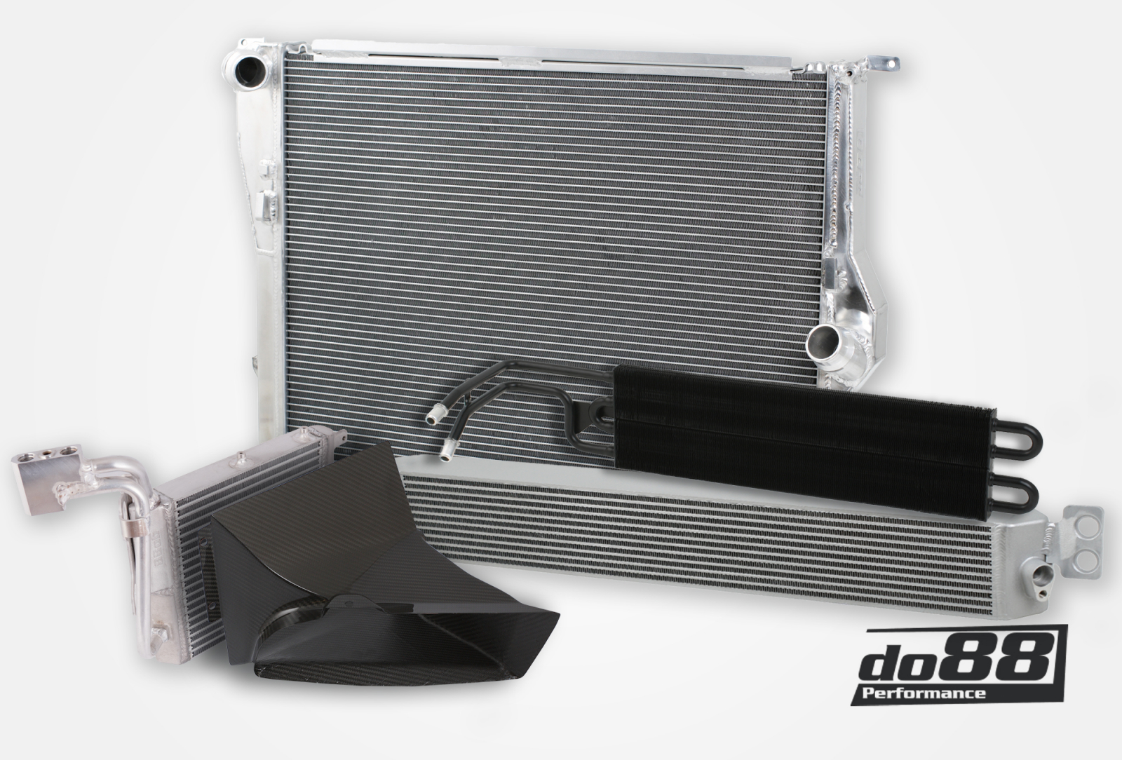 do88 BigPack Kühler-Set DKG BMW M3 E90 E92 E93 S65 2007-2013