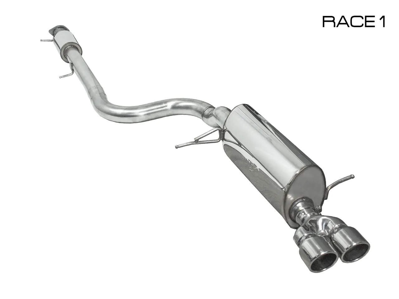 Bull-X Abgasanlage 3" Ford Fiesta ST180/ ST200 Mk.7