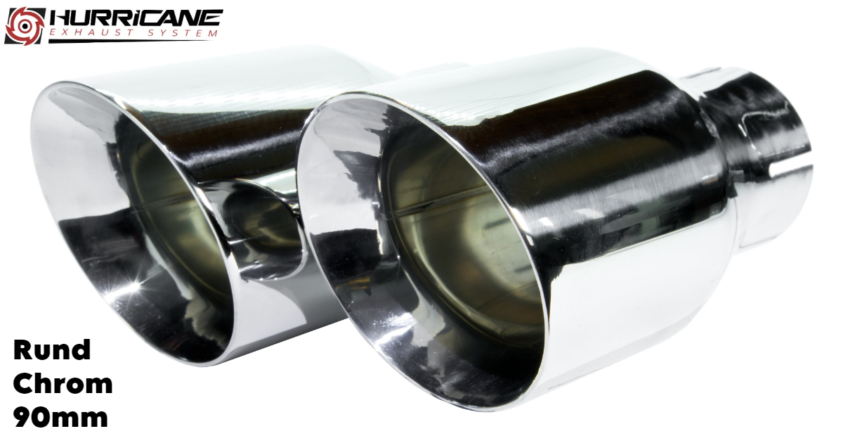 Rund Chrom (90mm)