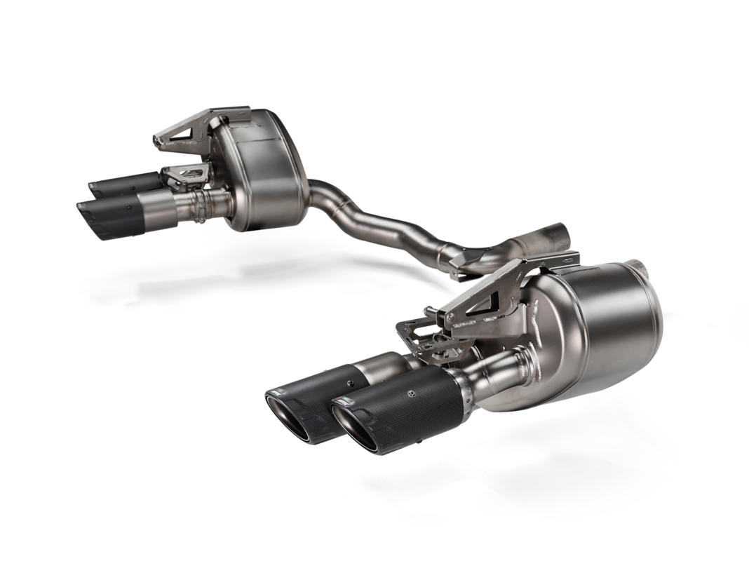 Akrapovic Slip-On Abgasanlage Titan | Porsche Panamera 976