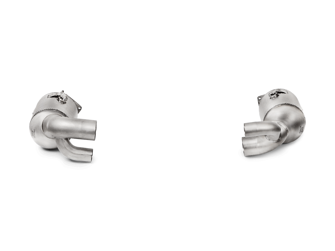 Akrapovic Link Pipe Set mit Kat | Porsche 911 Carrera 991.2