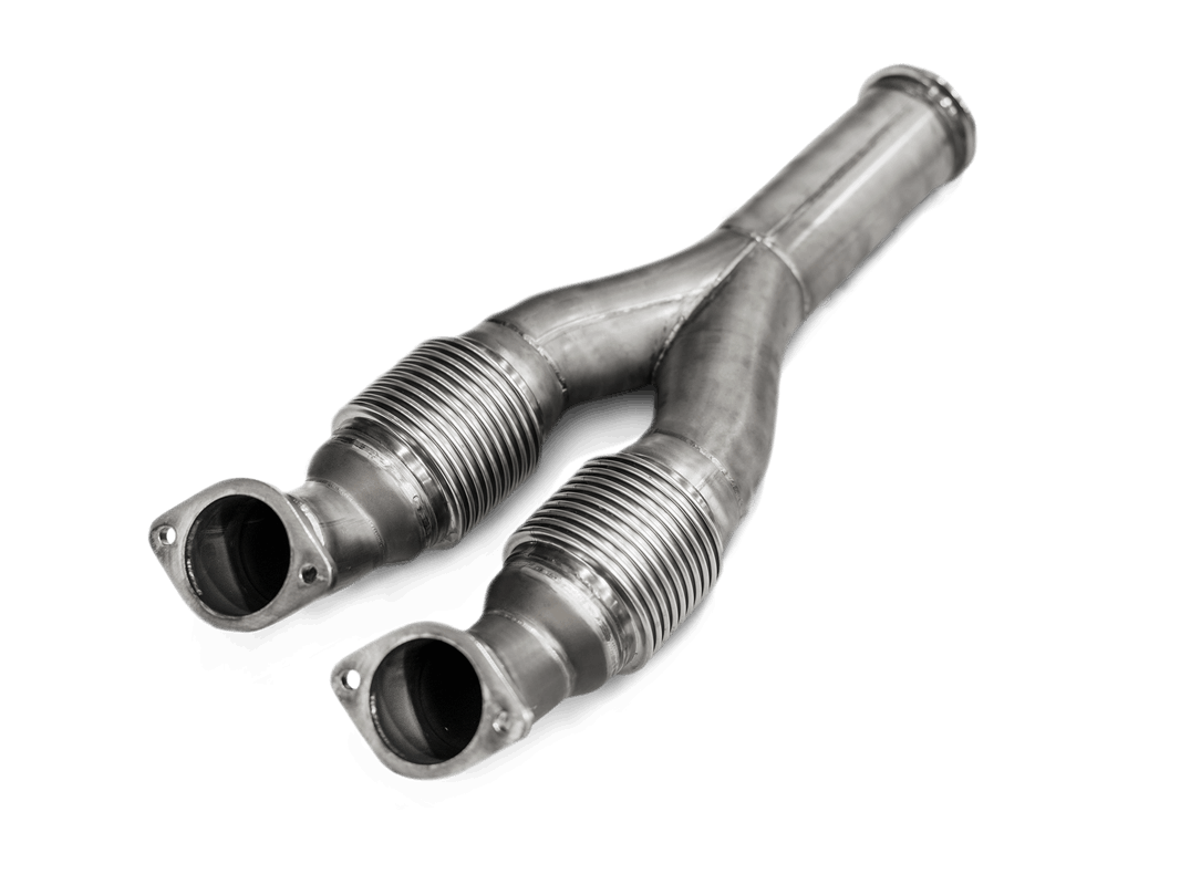 Akrapovic Link Pipes Nissan GT-R Edelstahl