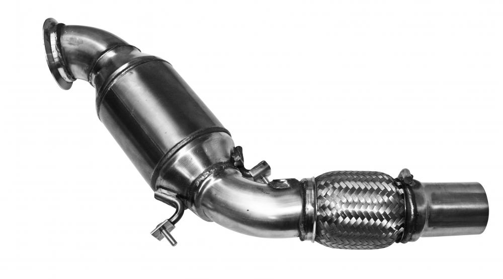 HJS Downpipe ECE 61,5mm 200 cpsi BMW 120i 320i F20 F30 N13B16A