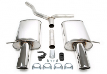 TA Technix Duplex Abgasanlage Audi A4 8E-B7 1.6 + 2.0
