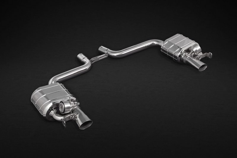 Capristo Klappenauspuff Mercedes-AMG C43 W205 mit CES-3 ECE