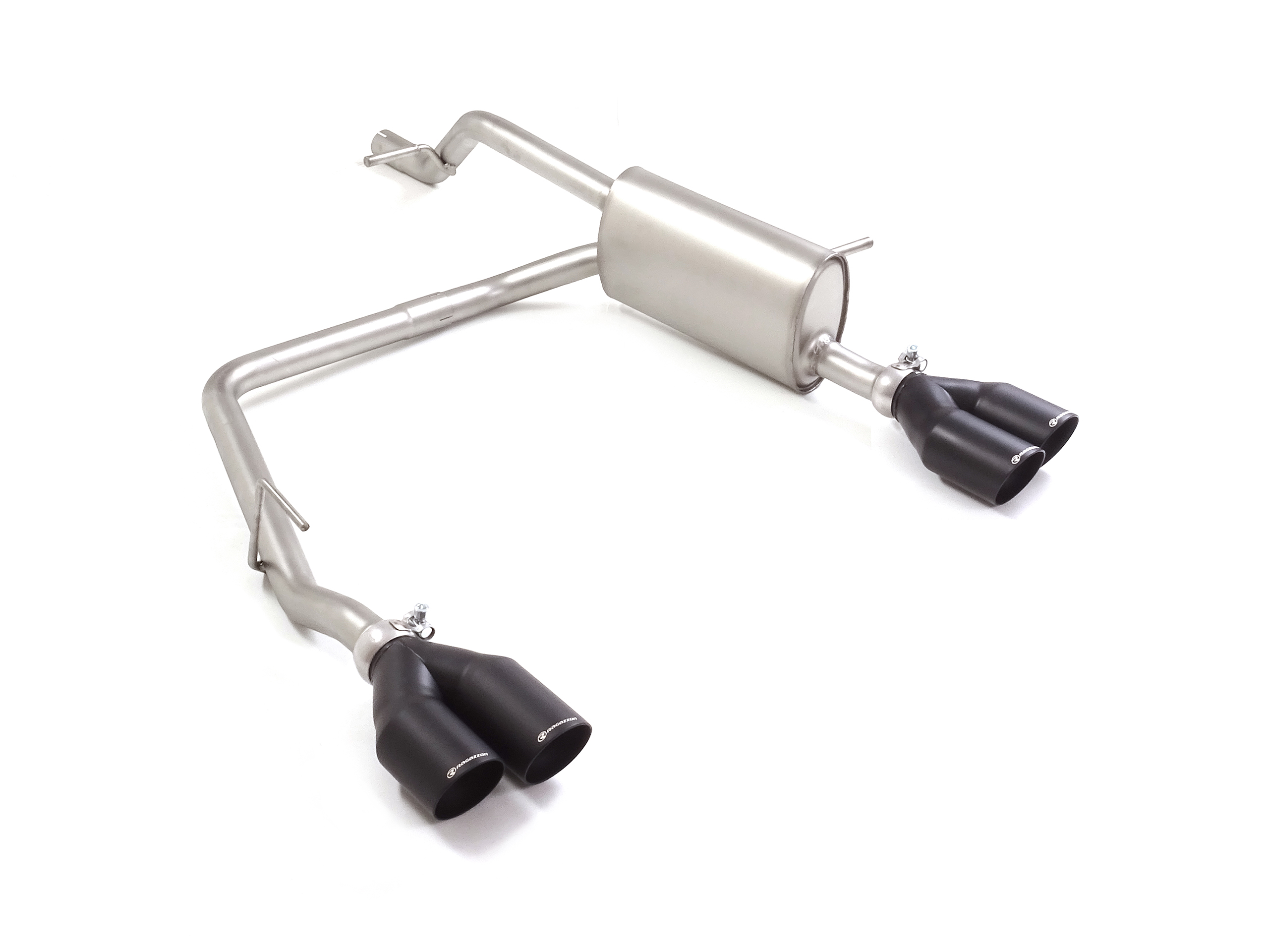 Sportauspuff Alfa Romeo Junior 1.2 Hybrid 2x80mm ECE | Ragazzon