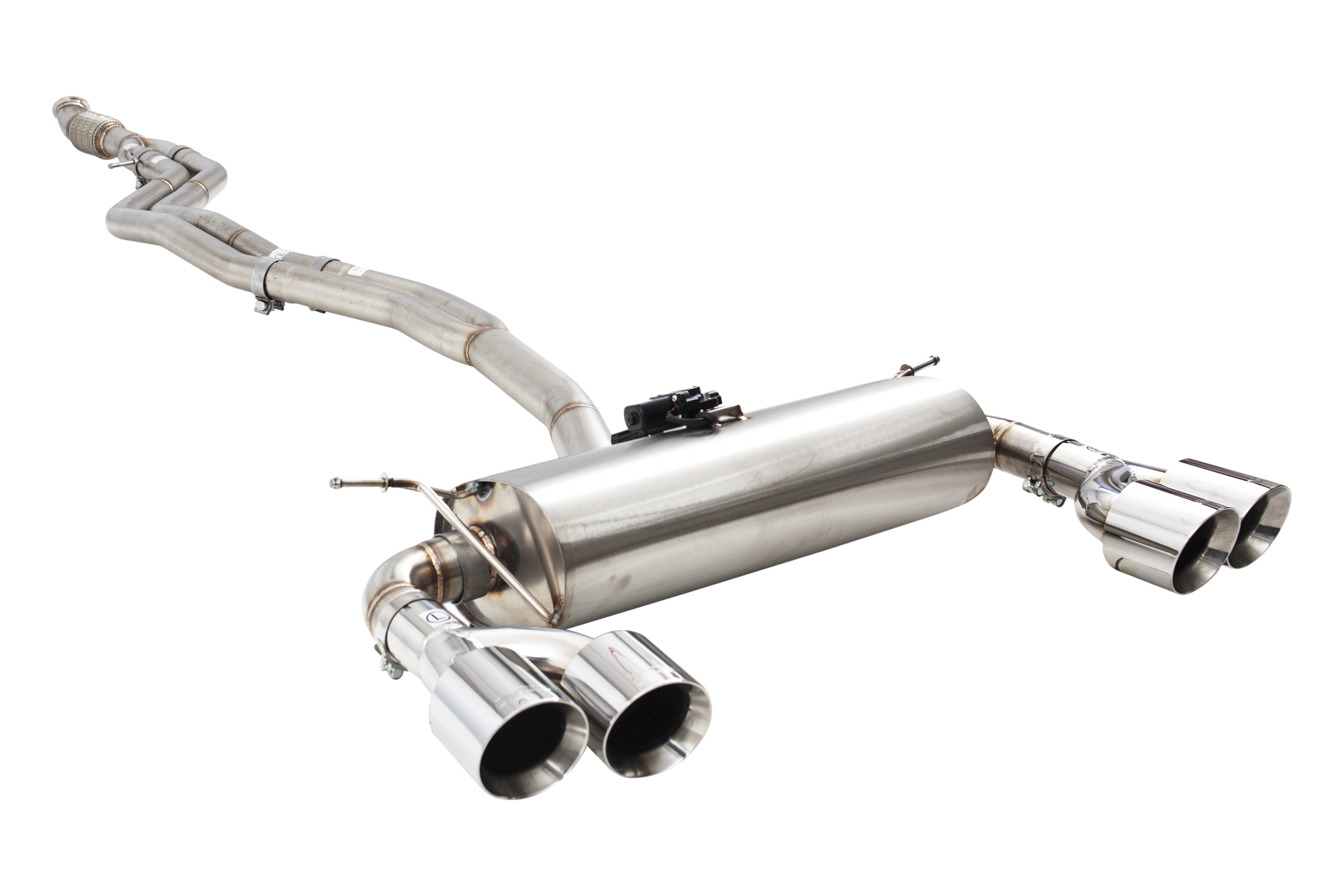 XFORCE Abgasanlage BMW M2 F87 15–21 – Varex-Schalldämpfer