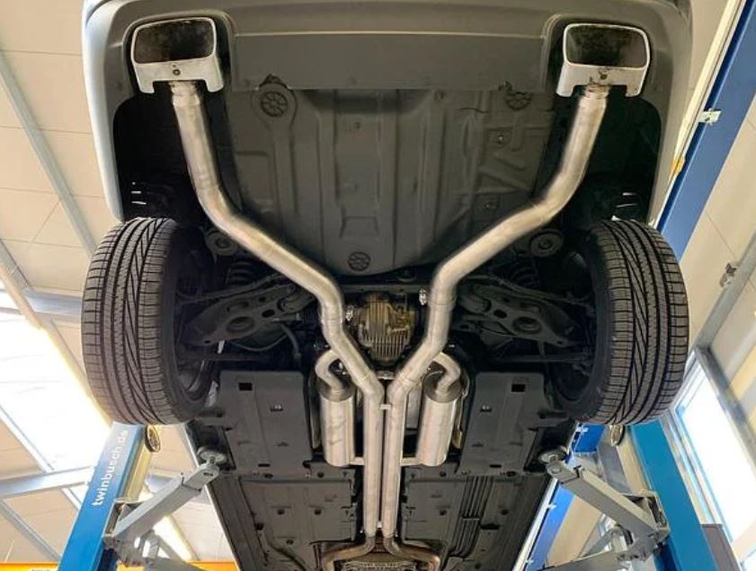 Grail Komplettanlage Dodge Challenger 5.7 Hemi 3 Zoll ECE 2008-2010