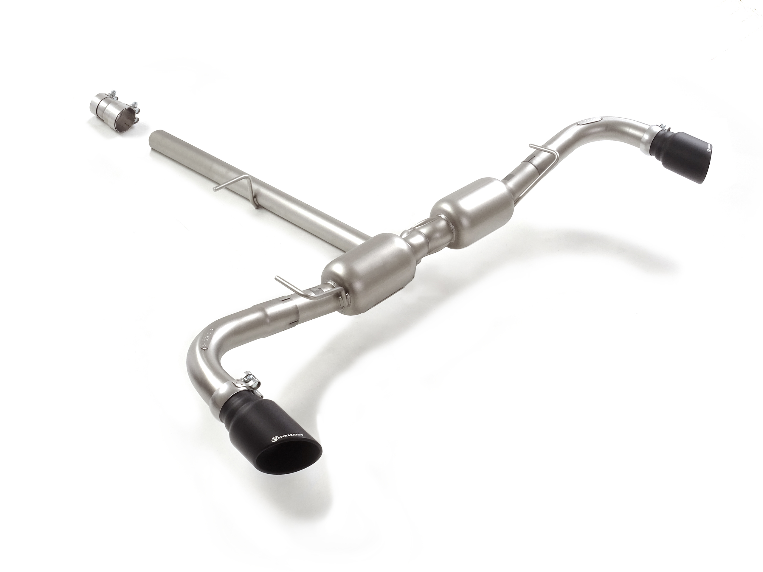 Sportauspuff Alfa Romeo Tonale 1.5T 2x95mm Sport Line Black | Ragazzon