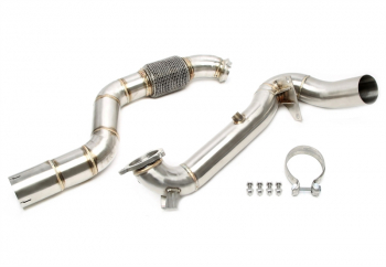 TA Technix Downpipe Mercedes A-Klasse W176 – 76 mm, 2-teilig