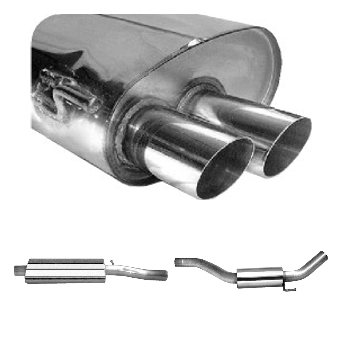Bastuck Komplettanlage – Alfa Romeo 147 147