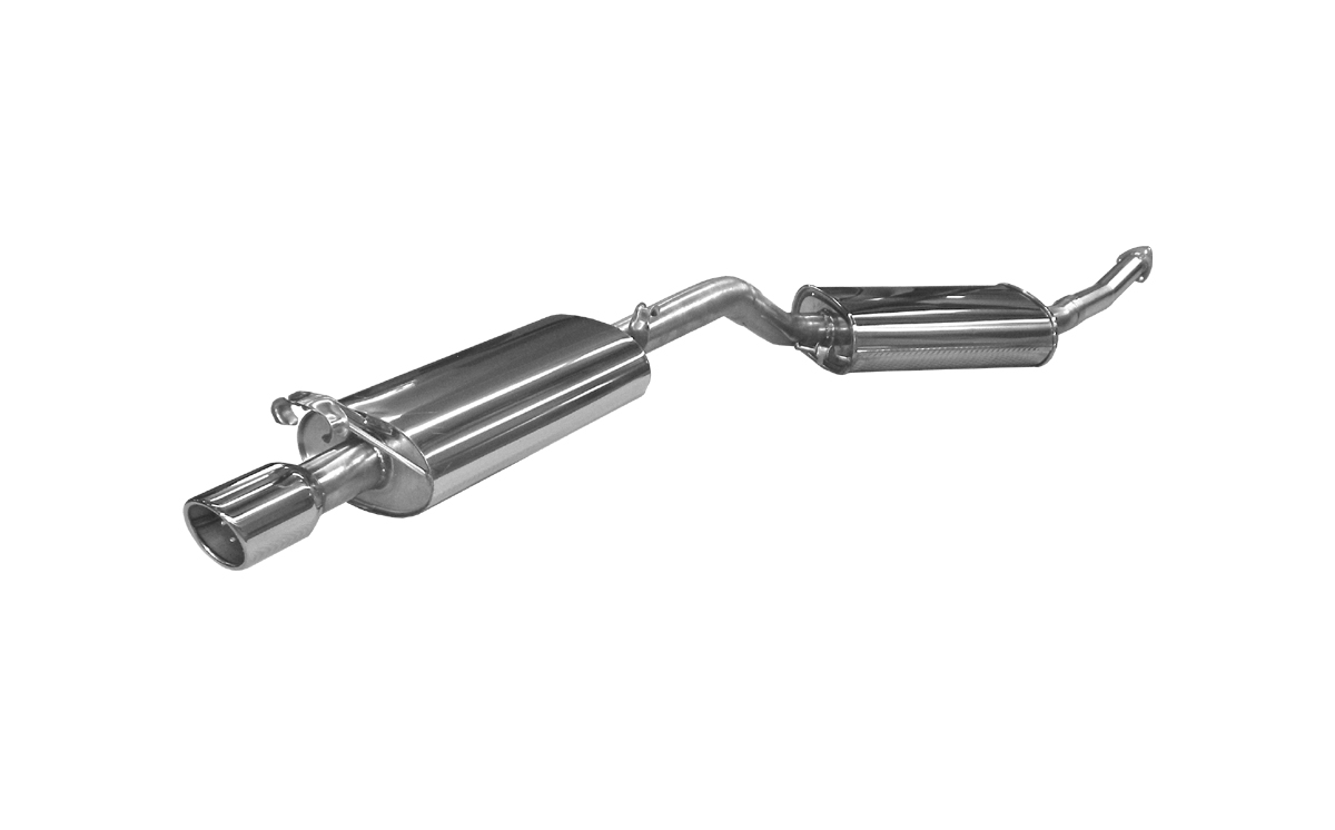 BN-Pipes Sportauspuff eintragungsfrei 60mm Audi 200 Typ 44 C3 KG NF MC