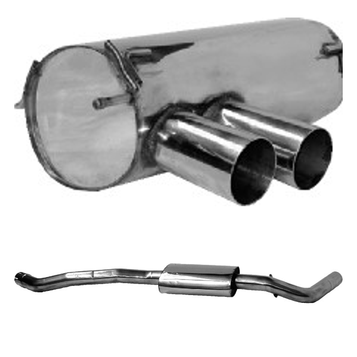 Bastuck Komplettanlage – BMW 1er E81 / 1er E87 116i / 118i / 120i bis Bj. 02/2007