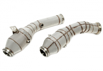 TA Technix Downpipe mit Kat Mercedes M276 - Edelstahl