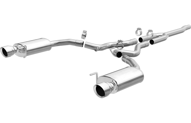 Magnaflow Schalldämpfer Anlage Mustang 2,3l Ecoboost