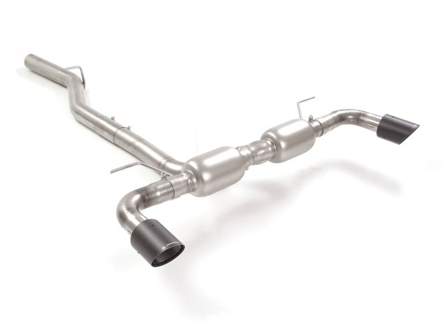 Sportauspuff Alfa Romeo Giulia 2.2 TD 2x90mm Carbon Shot ECE | Ragazzon