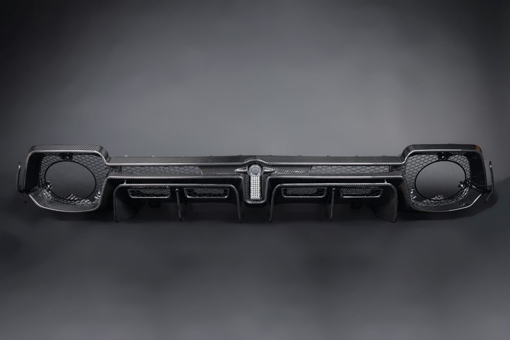 Capristo Carbon Heckdiffusor Audi R8 Facelift Vollcarbon mattlackiert