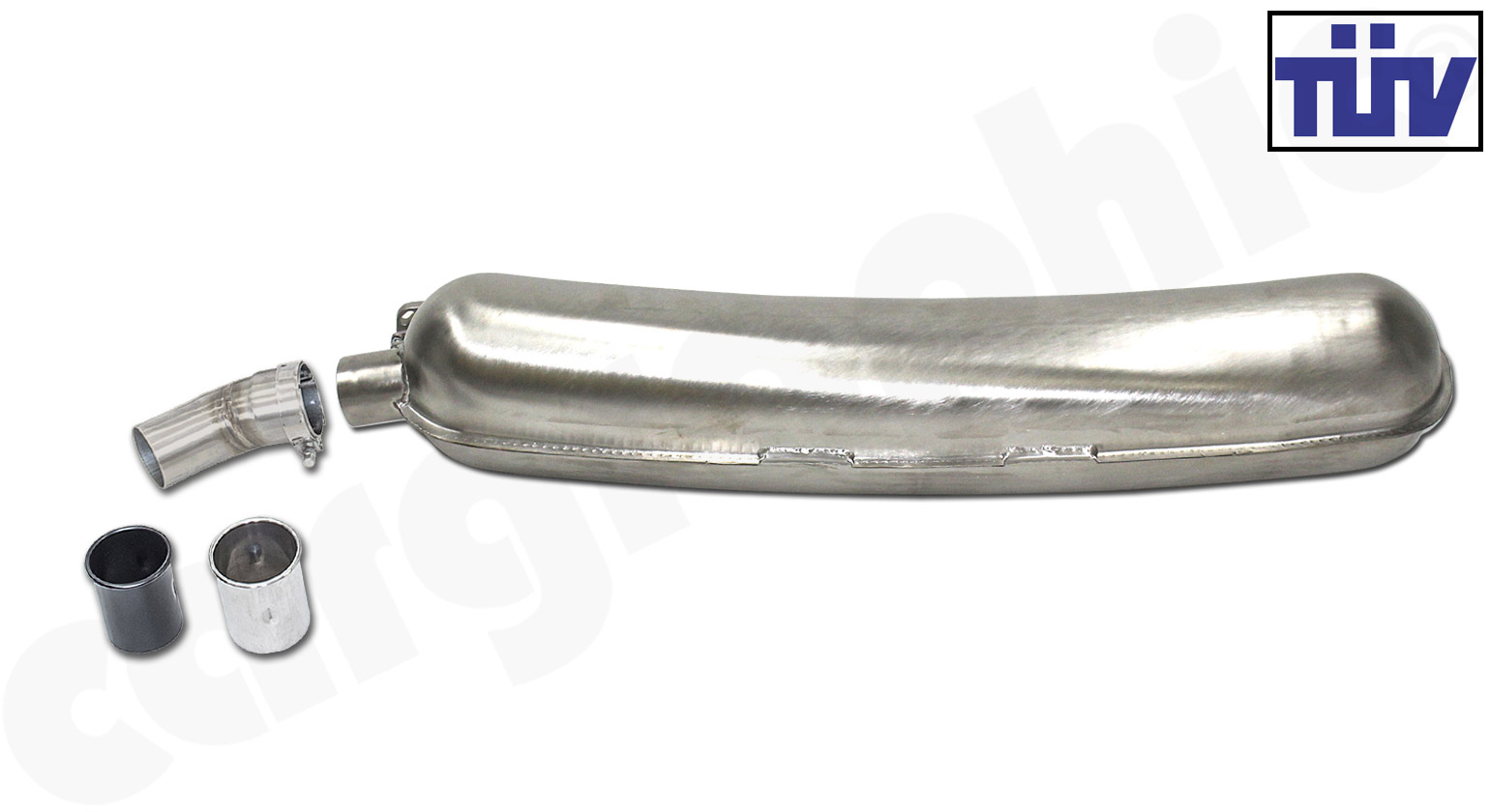CARGRAPHIC Sport Endschalldämpfer SS304L für Porsche G-Modell