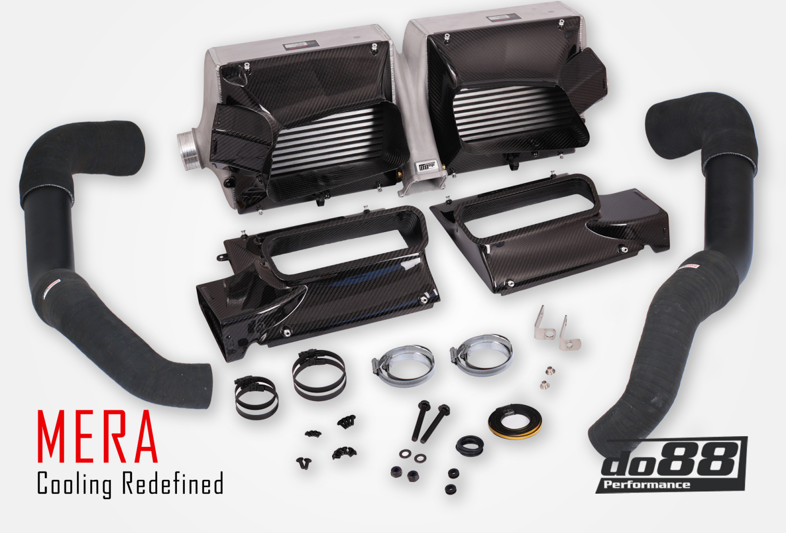 do88 BigPack Ladeluftkühler & Ladeluftrohre Porsche 911 992.1 Turbo/Turbo S