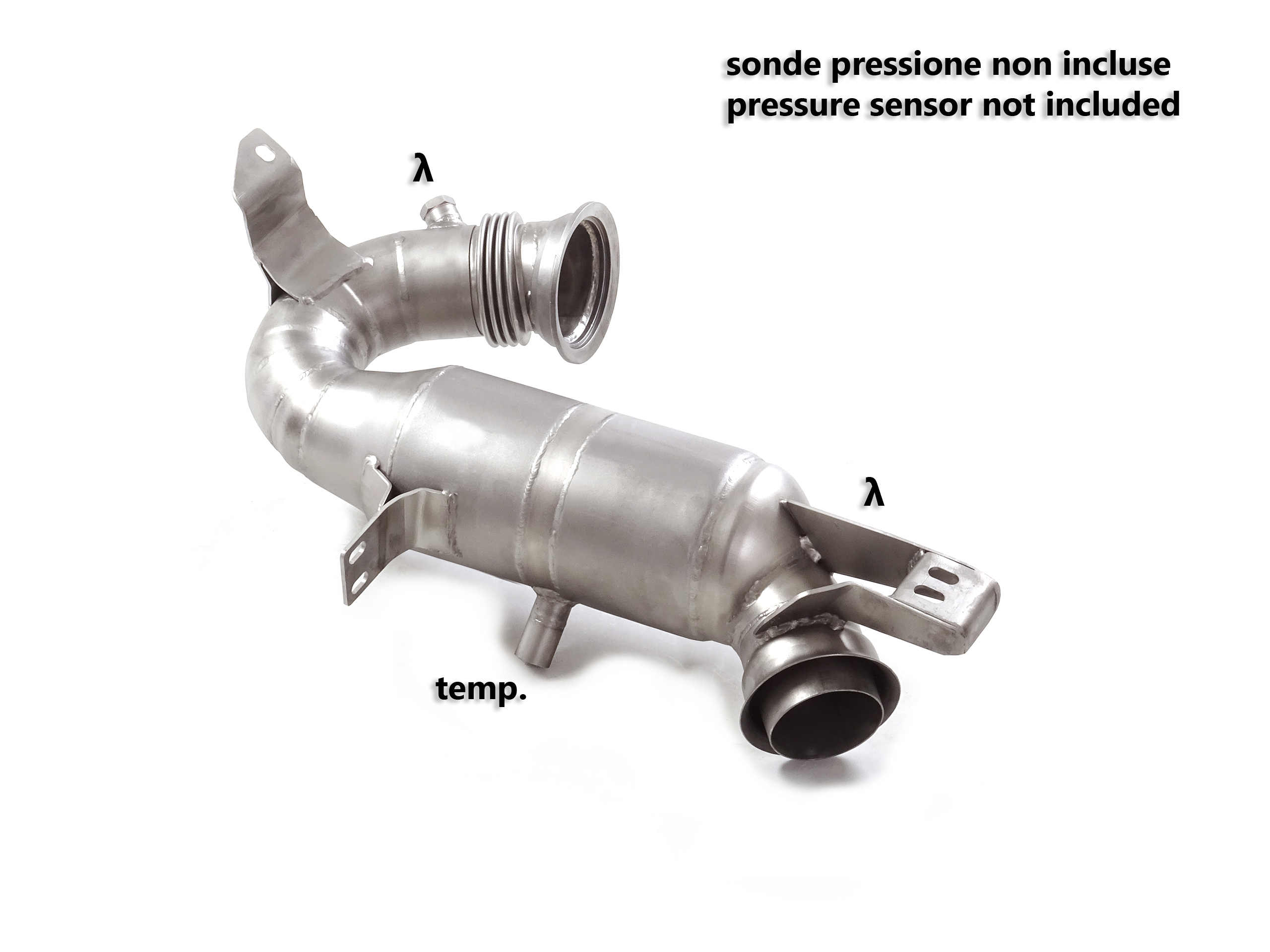 Downpipe + OPF-Ersatzrohr Set AMG GT 43 X290 Metallkat 200cpsi | Ragazzon