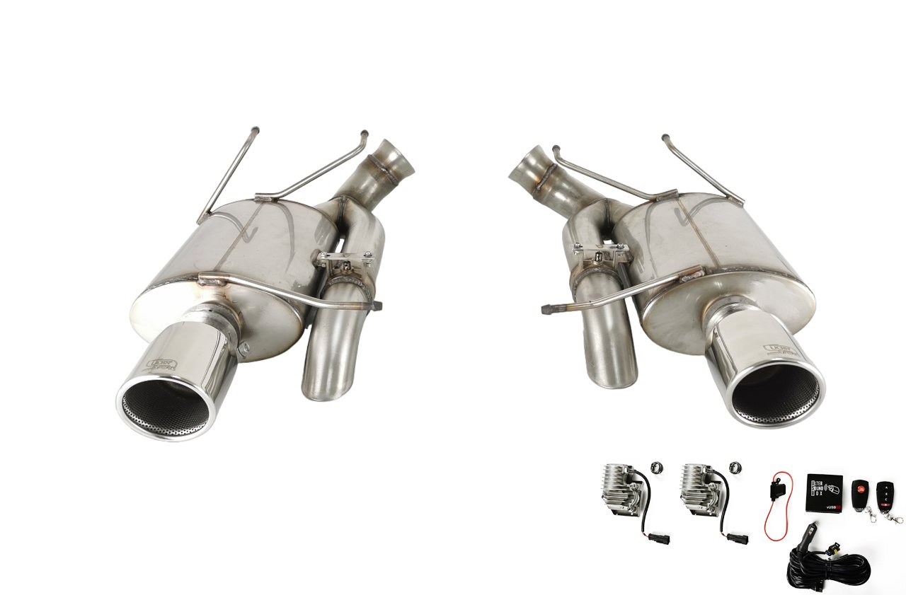 Ulter Sport Edelstahl Sportauspuff für Ford Mustang MK5 (2010-2014) Coupe 5,0 V8 310 kW