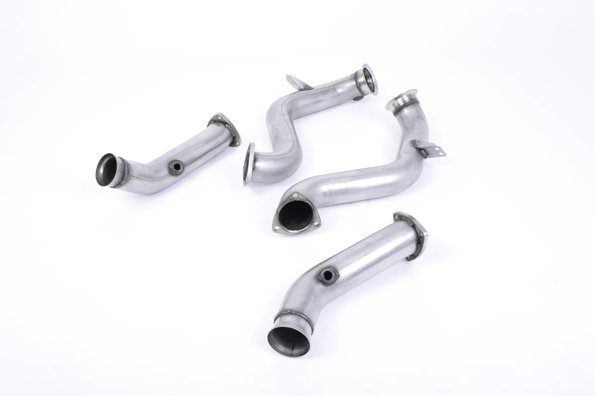 Milltek Sport Downpipe passend für Mercedes C-Klasse C63 W205 Saloon 4.0 Bi-Turbo V8 76,2mm