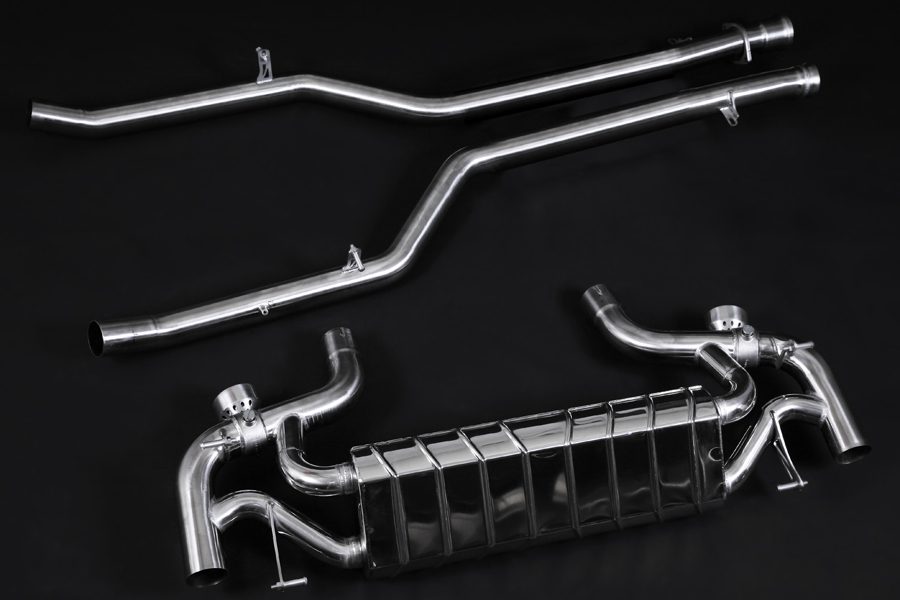 Capristo Klappenabgasanlage Mercedes-Benz SLS AMG – mit Teilegutachten (CES-3)