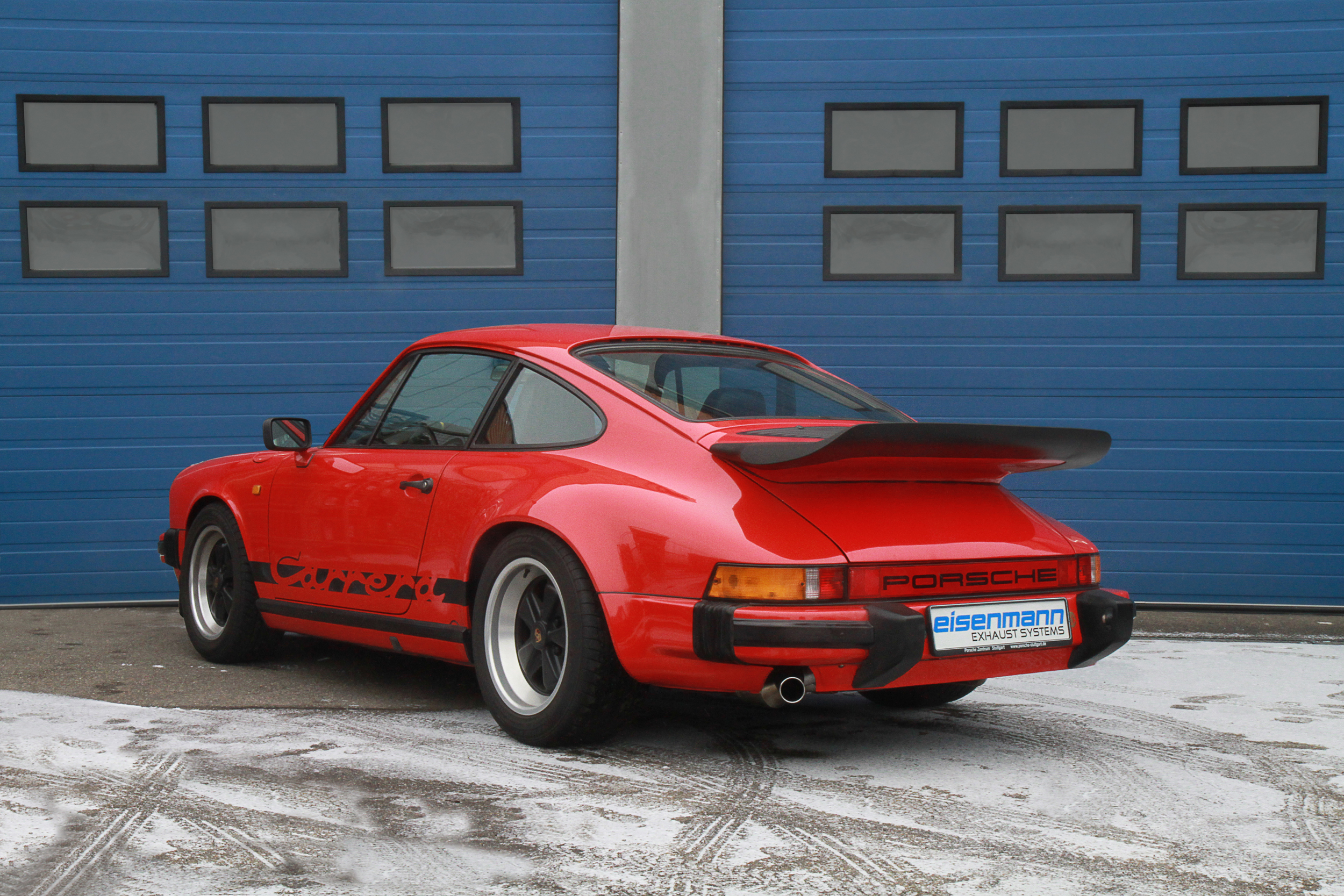 Eisenmann Endschalldämpfer für Porsche 911 G-Modell EG-Gutachten