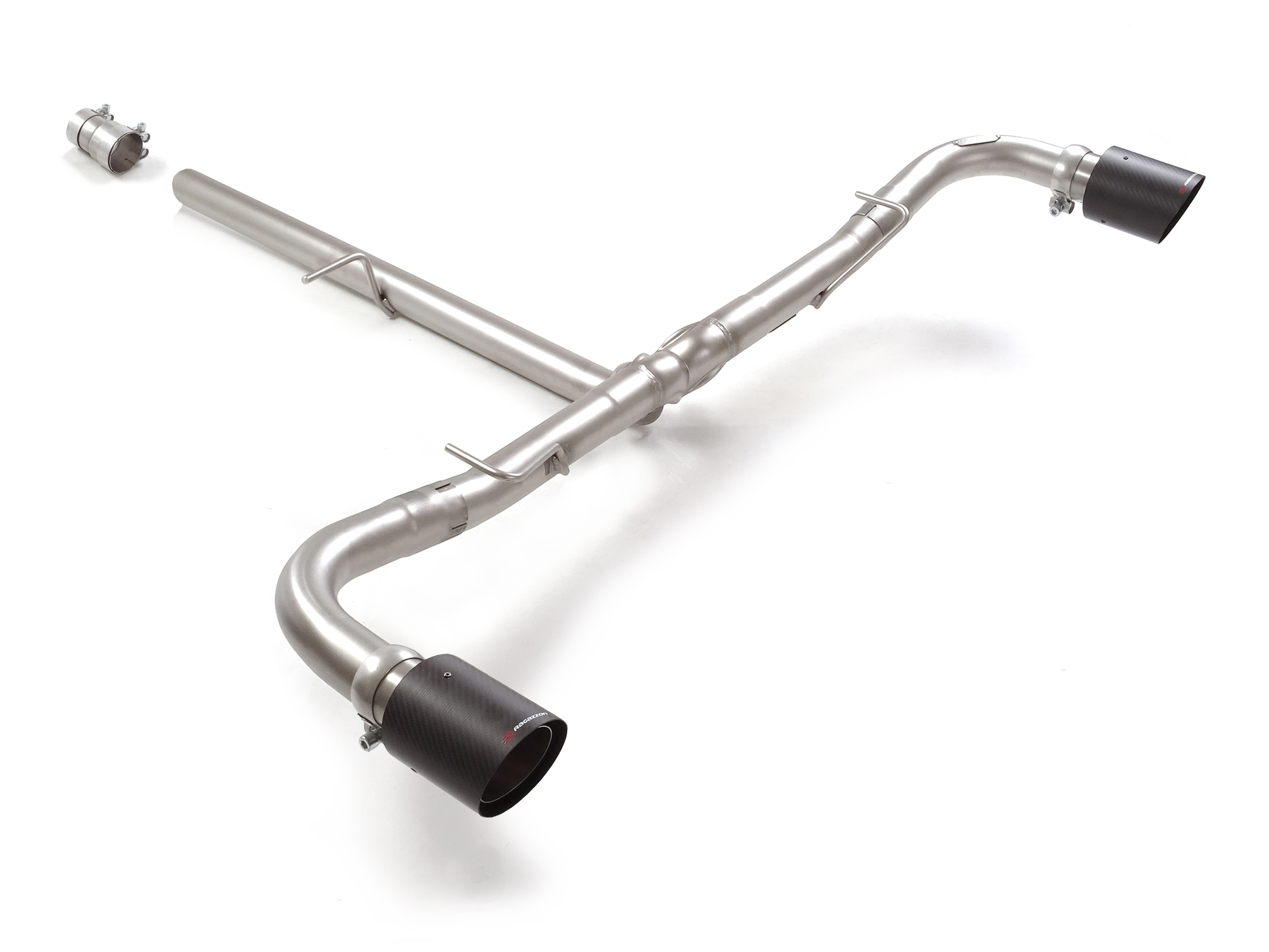 Endrohr-Set Alfa Romeo Tonale 1.5T 2x90mm Carbon Shot | Ragazzon