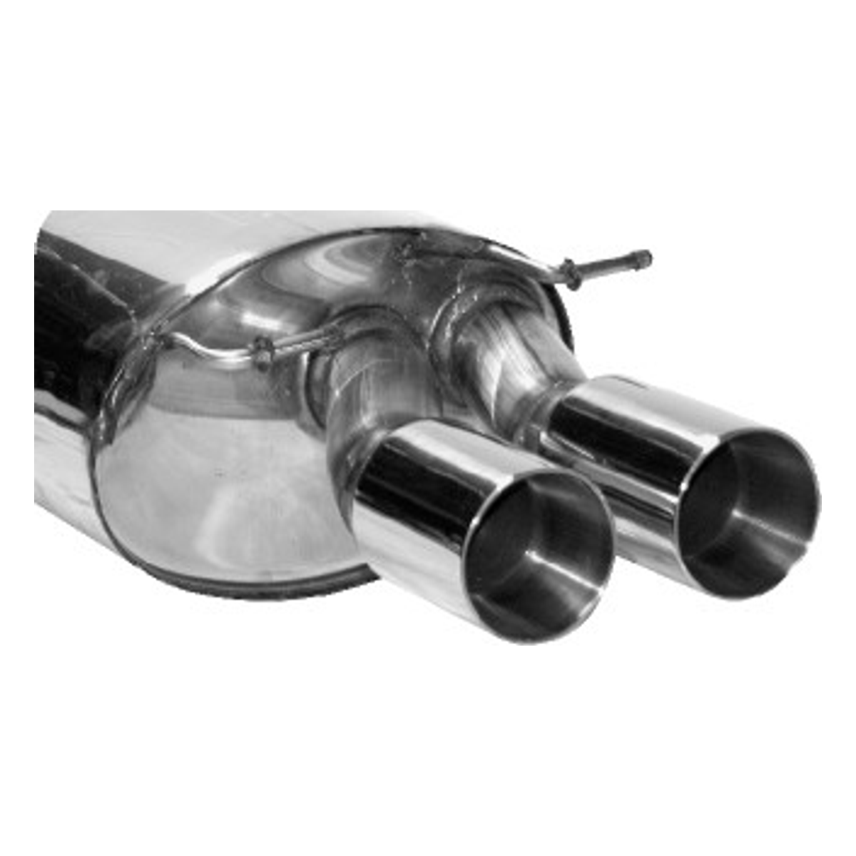 Bastuck Endschalldämpfer Quattro – BMW 5er M5 (E60+E61) 6er M6 (E63+E64) M5 Limousine (E60) + Touring (E61)