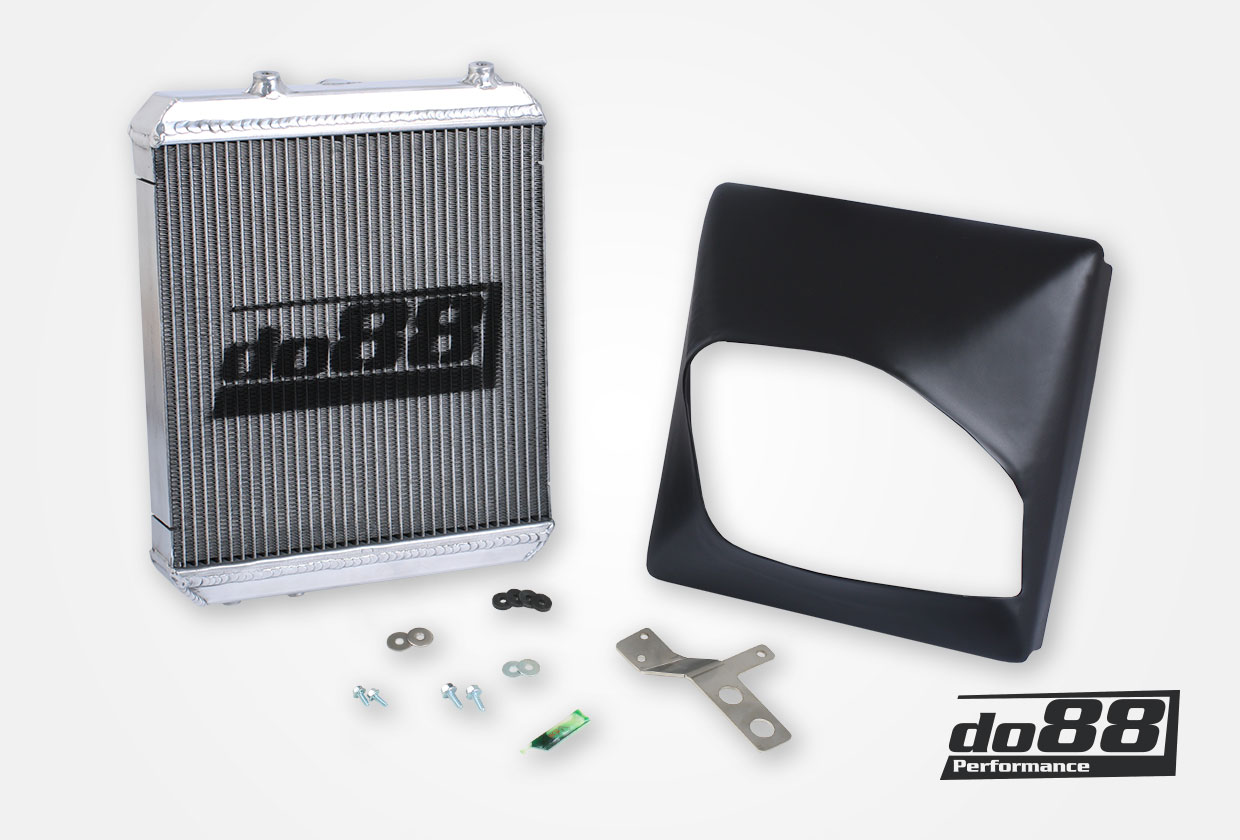 do88 Ausgelagerter Aluminium-Wasserkühler BMW M2 F87 2015-2018