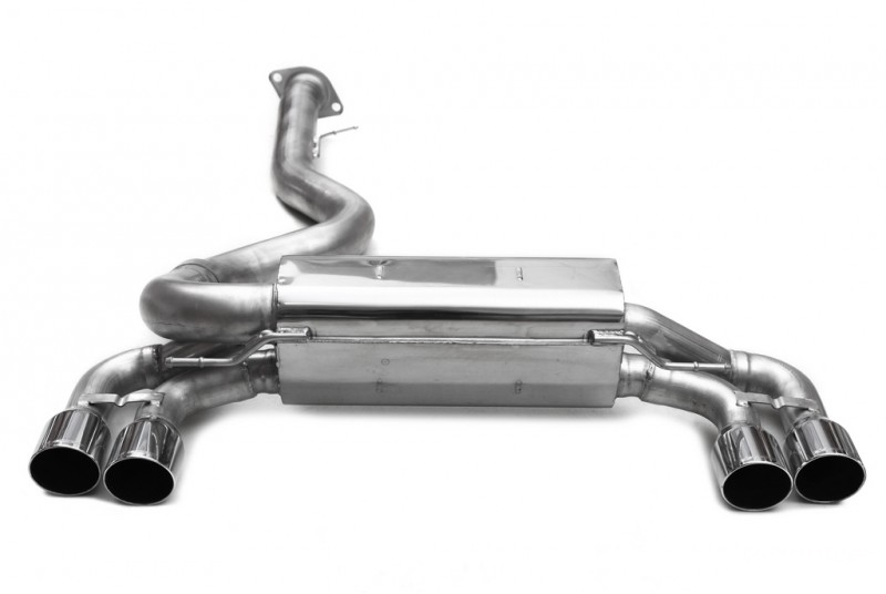 Eisenmann Sportauspuff für BMW 1er M Coupé E82 4x83mm