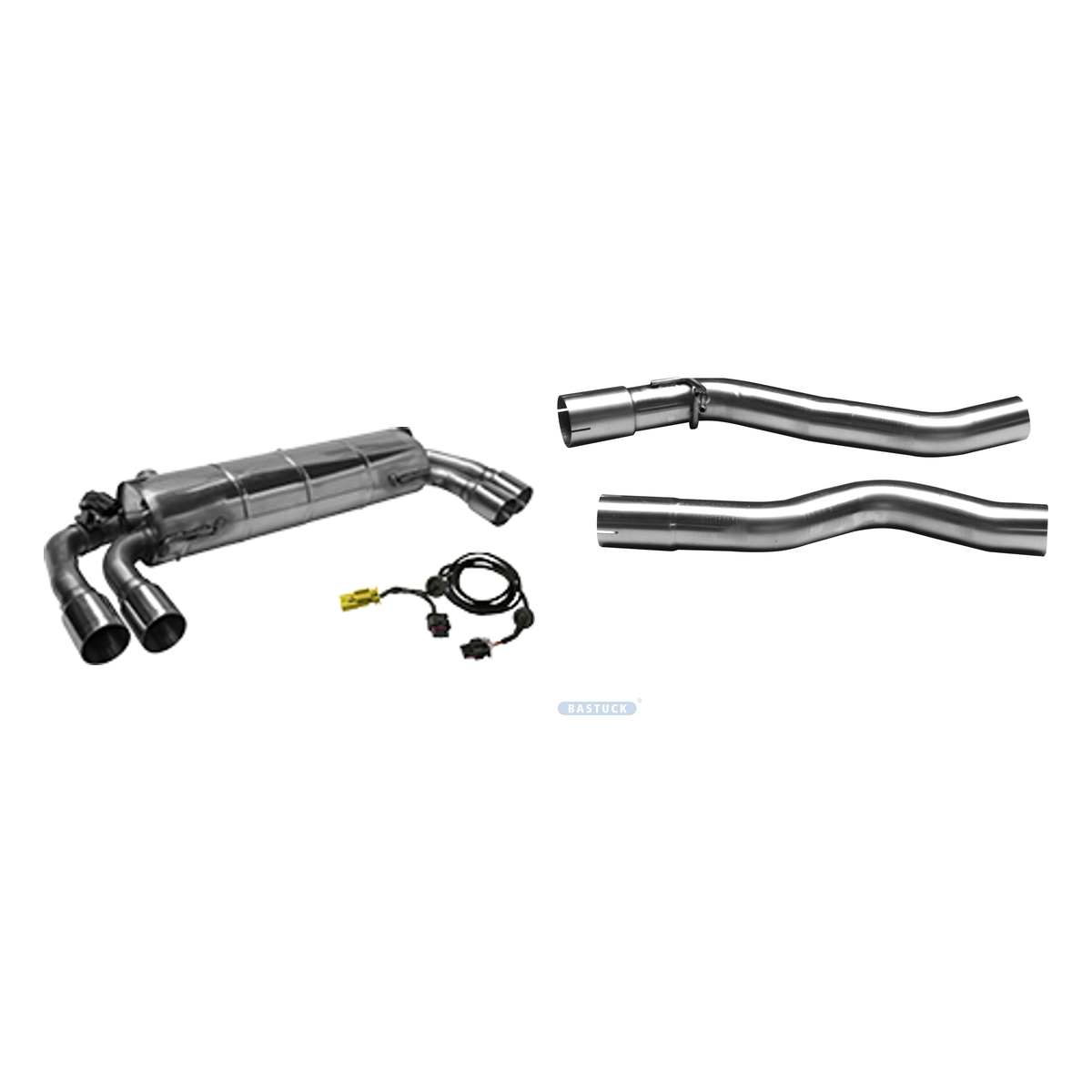 Bastuck Komplettanlage Quattro – BMW 2er G42 2er (G42) M240i / M240i xDrive ab 2021