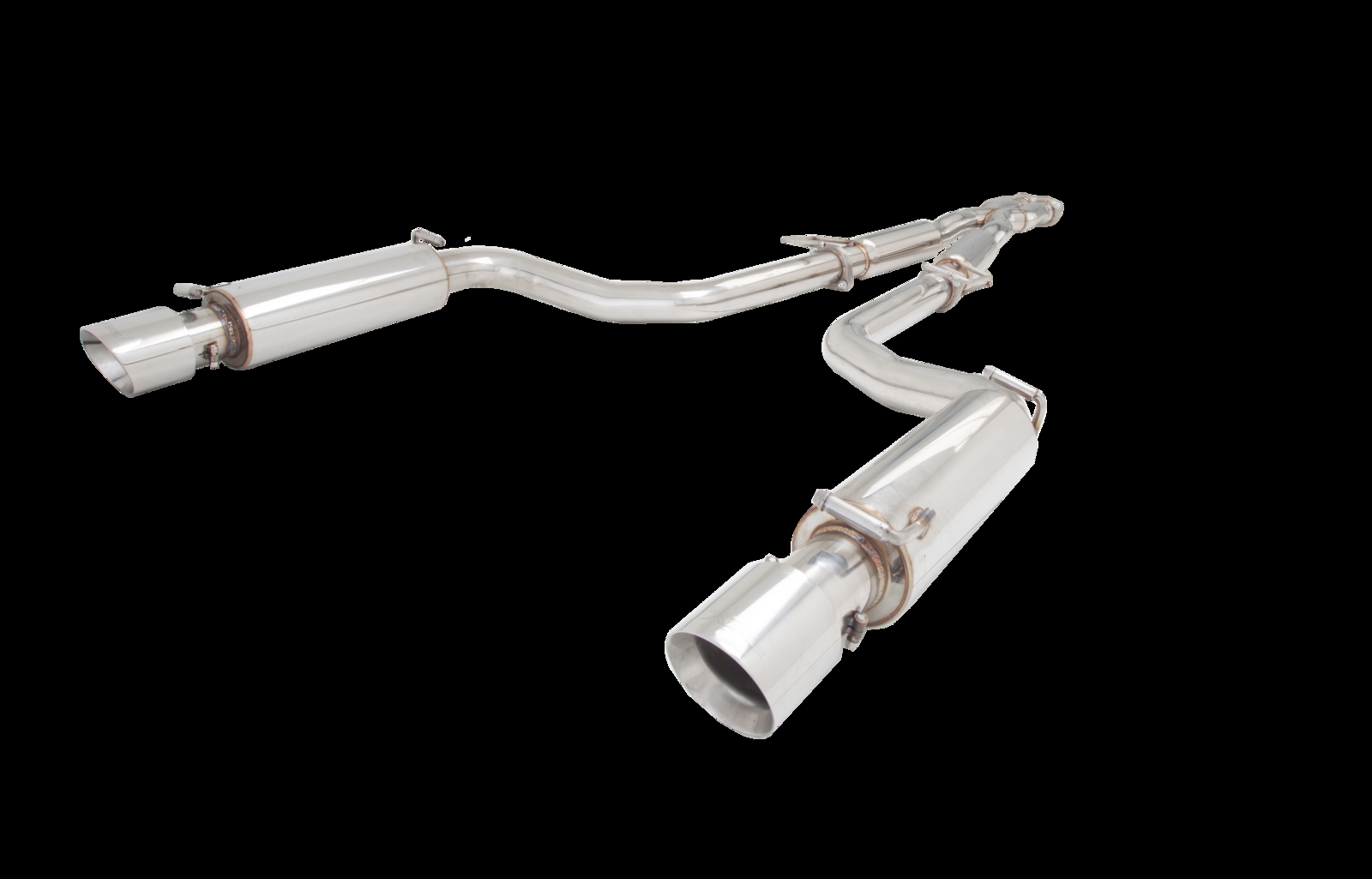 XFORCE Abgasanlage Chrysler 300C 5.7L 05–12 – Edelstahl