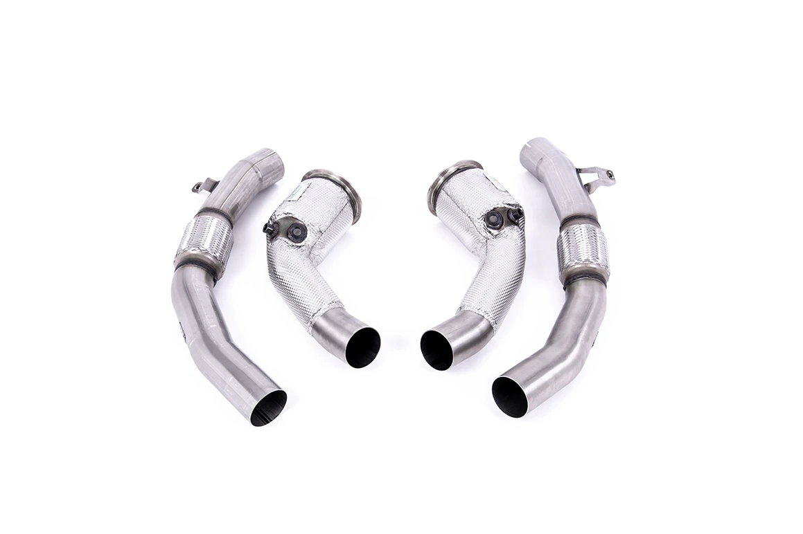 Milltek Sport Downpipe passend für Audi RS6 & RS7 C8 4.0 V8 bi-turbo & S8 D5 4.0 V8 80mm