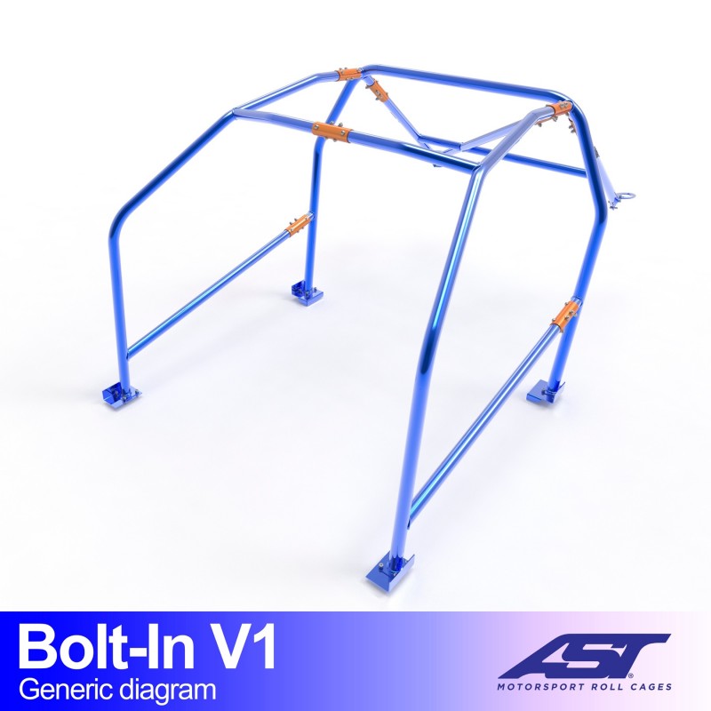 Überrollkäfig BMW Z3 (E37) 2-door Roadster BOLT IN V1