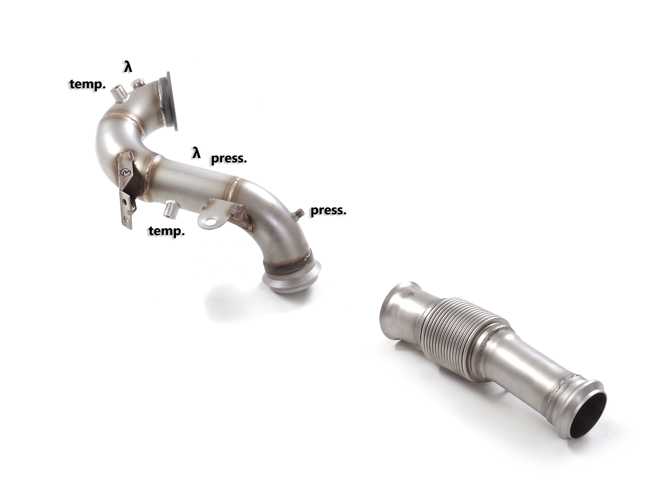 Downpipe + OPF-Ersatzrohr Set Mercedes A45 S AMG W177 | Ragazzon