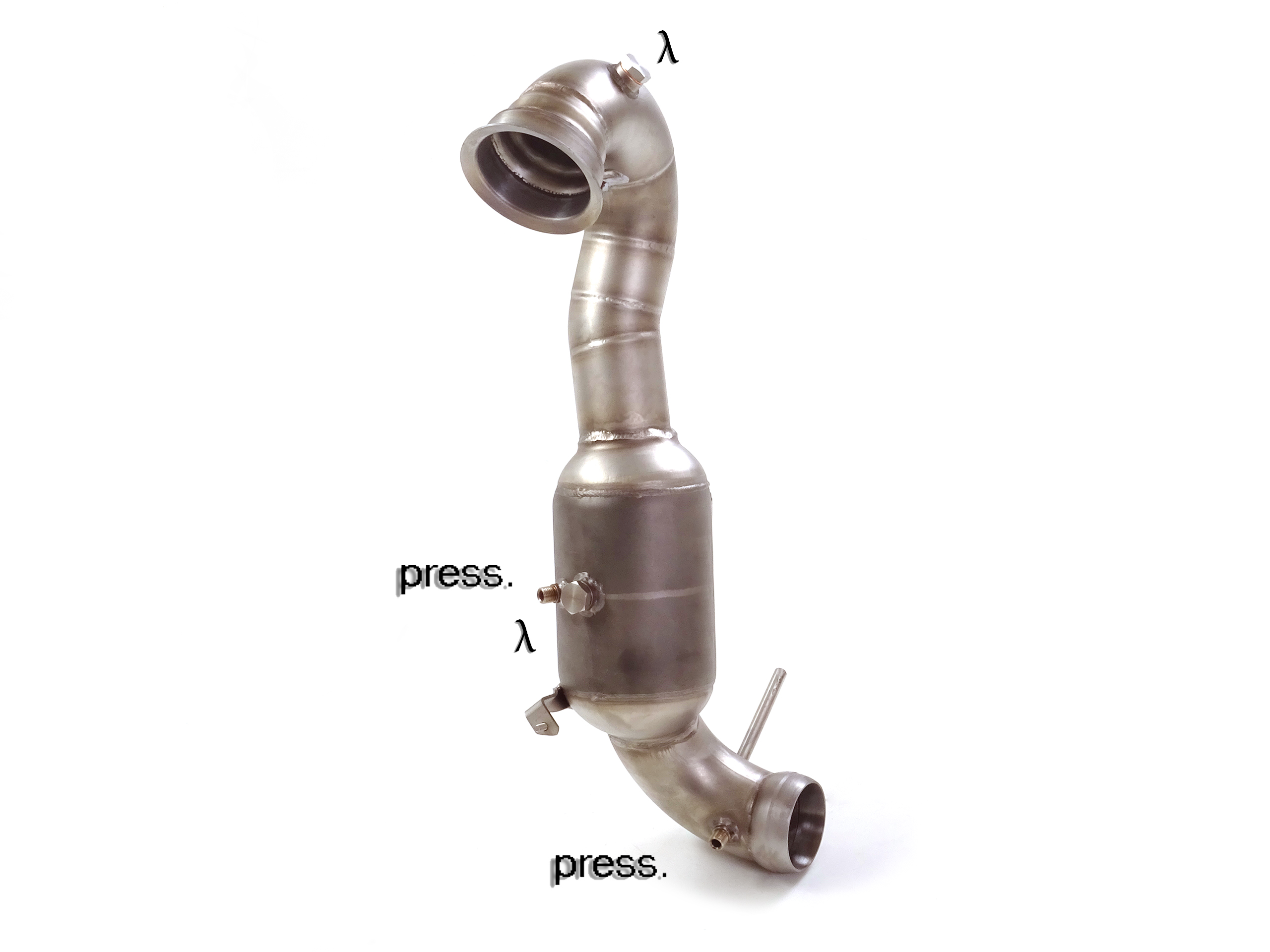 Downpipe Mercedes A45 AMG W176 Metallkat 200cpsi | Ragazzon