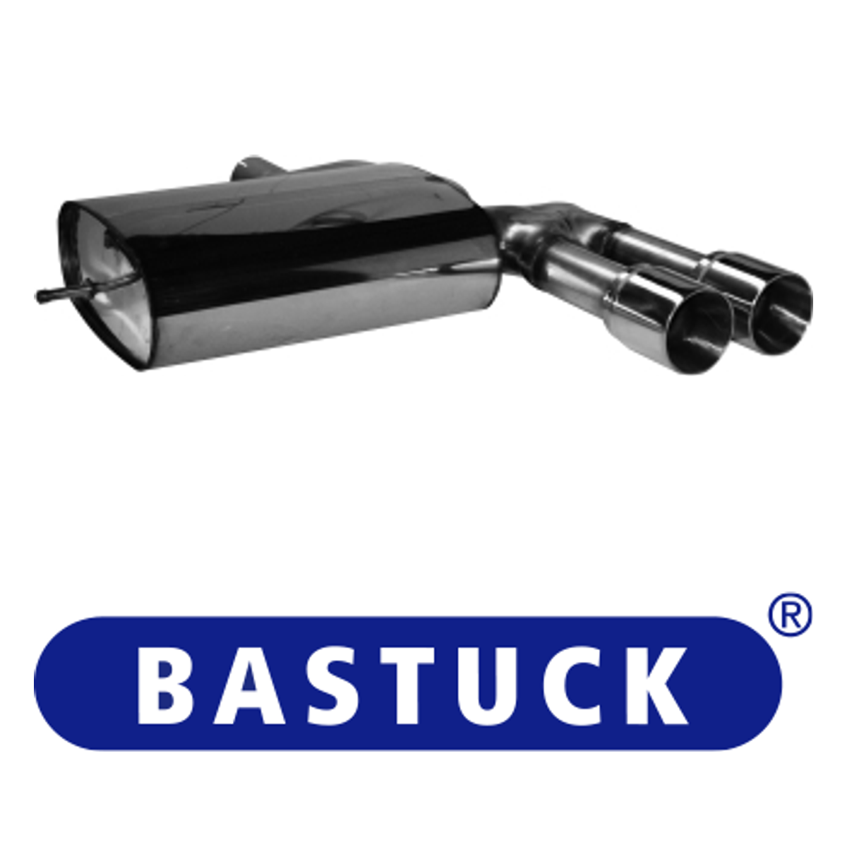 Bastuck Komplettanlage Central – BMW Mini F56 Mini F56 Cooper S John Cooper Works (JCW) für Fahrzeuge mit Partikelfilter