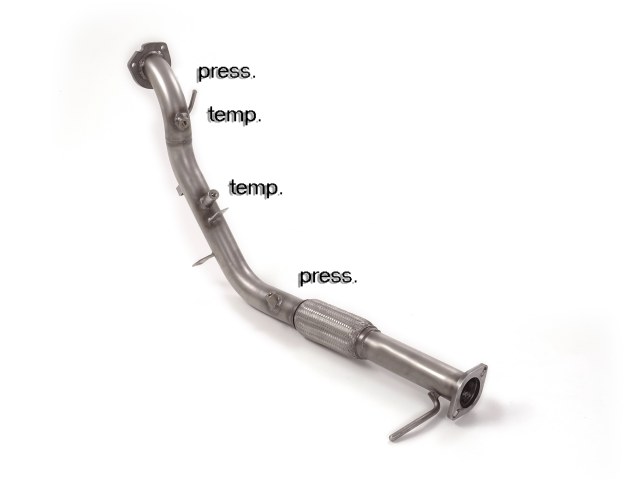 Downpipe + DPF-Ersatzrohr Set Ford Ranger 3 2.2 TDCi | Ragazzon
