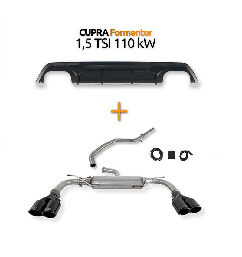 Ulter Sport Sortauspuff CUPRA Formentor