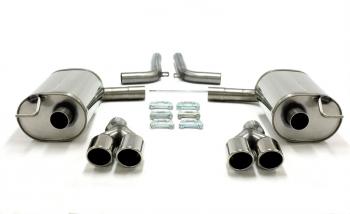 TA Technix Duplex Abgasanlage Audi A6 Quattro 4F-C6 – S6-Heckschürze