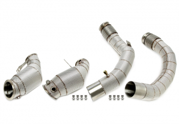 TA Technix Downpipe BMW X5 M F95 / X6 M F96 S63 - mit Katalysator