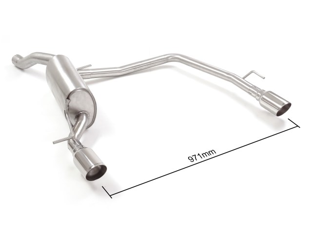 Sportauspuff Seat Ibiza 6F 1.0 TSI 90mm Sport Line ECE | Ragazzon