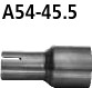 Adapter auf Serienanlage auf Ø 45.5 mm