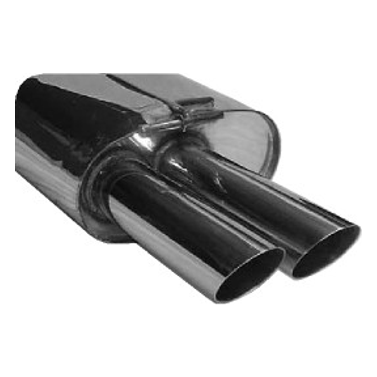 Bastuck Endschalldämpfer – Ford Mondeo 2 Mondeo 2 (Bj. 2000-2007) Limousine 1 ESD 4 Zyl.