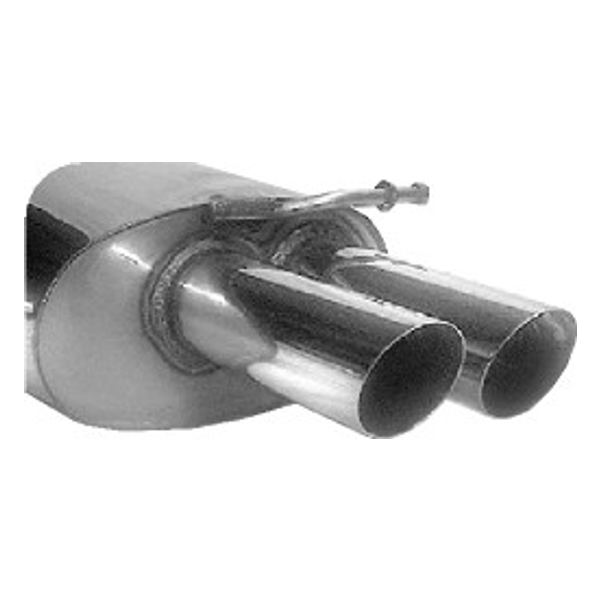 Bastuck Endschalldämpfer Quattro – Seat Exeo Exeo (4 Zyl. Inkl. Turbo) Endschalldämpfer LH + RH