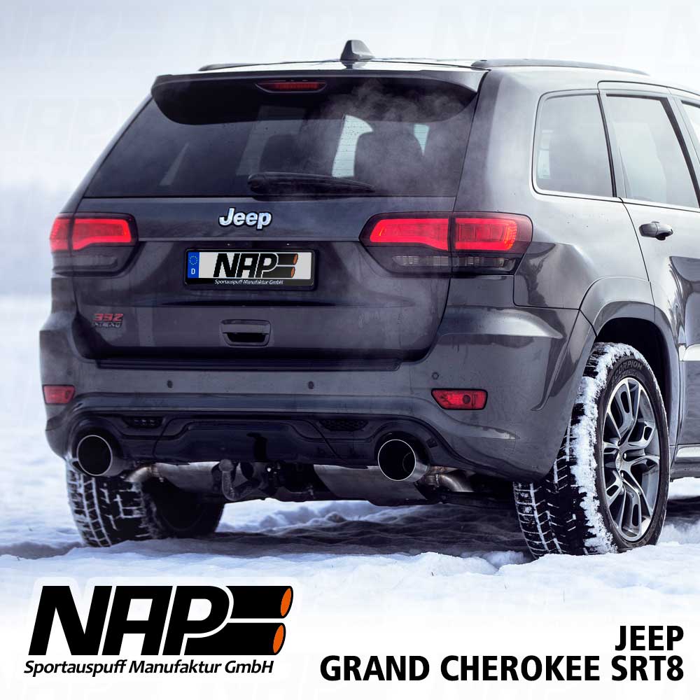 NAP Klappenauspuff passend für Jeep Grand Cherokee SRT8