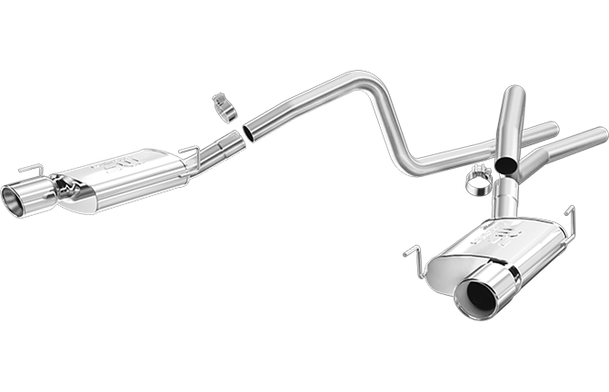 Magnaflow Schalldämpfer Anlage Ford Mustang GT V8 4,6