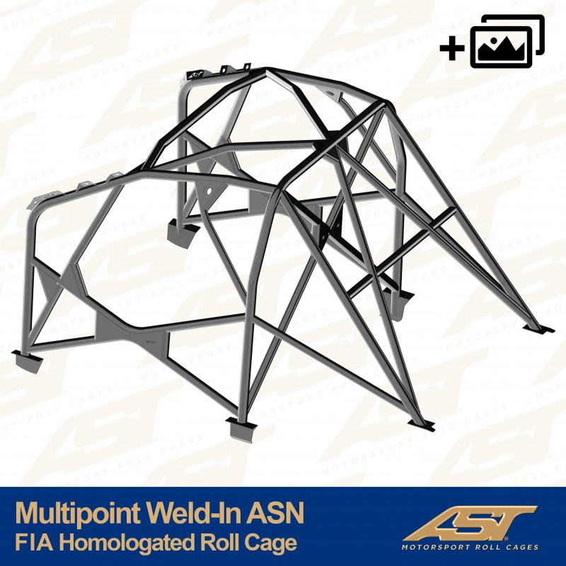 Kafig mit FIA-Homologation HYUNDAI Kona (OS) 5-door SUV MULTIPOINT WELD IN ASN